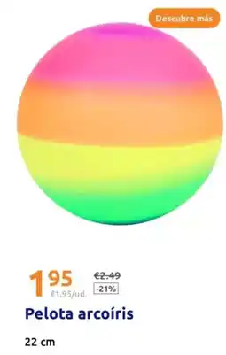 Action Pelota arcoiris oferta