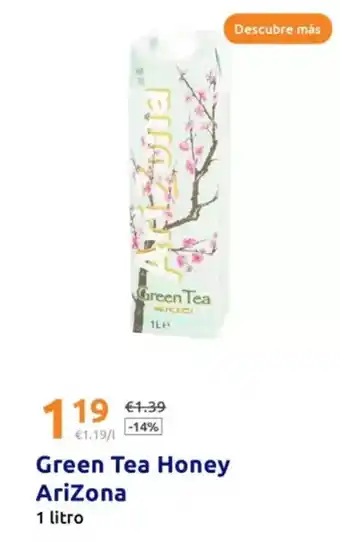 Action Arizona - green tea honey oferta