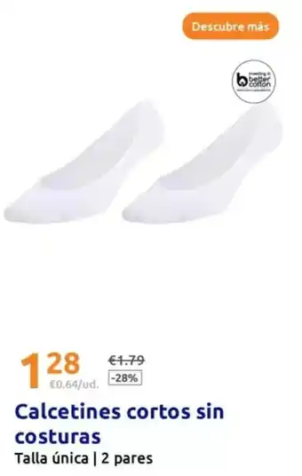 Action Calcetines cortos sin costuras oferta