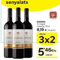 Caprabo Vi negre crianca oferta