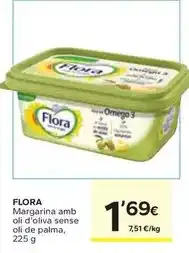 Caprabo Flora - margarina amb oli d'oliva sense oli de palma oferta