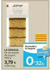Caprabo La granja - pa de pessic de iogurt oferta