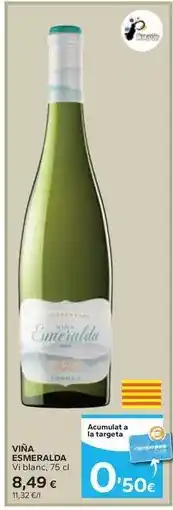 Caprabo Viña esmeralda - vi blanc oferta
