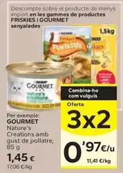 Caprabo Gourmet - nature's creations amb gust de pollatre oferta