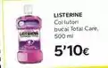 Caprabo Listerine - col lutori bucal total care oferta