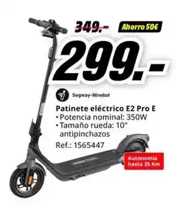 MediaMarkt Rueda - patinete eléctrico e2 pro e oferta