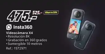 MediaMarkt Insta360 - videocamara x4 oferta