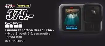 MediaMarkt Gopro - cámara deportiva hero 13 black oferta