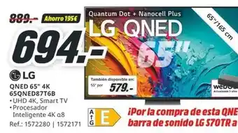 MediaMarkt Lg - qned 65 4k 65qned871gb oferta