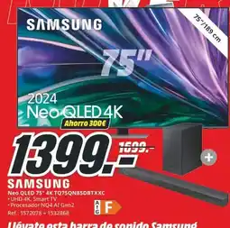 MediaMarkt Samsung - qled 4k neo qled 4k oferta