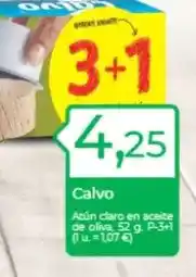 Supermercados Tu Super Calvo - atún claro en aceite de oliva oferta