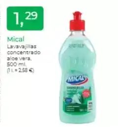 Supermercados Tu Super Mical - lavavajillas concentrado aloe vera oferta