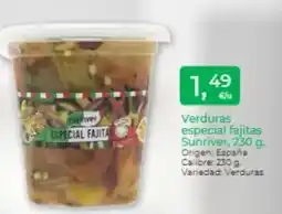 Supermercados Tu Super Surinver - verduras especial fajitas oferta