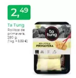 Supermercados Tu Super Ta tung - rollitos de primavera oferta