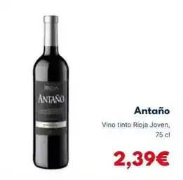 Cash Unide Antaño - vino tinto rioja joven oferta