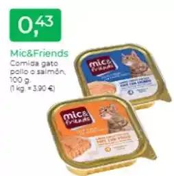 Supermercados Tu Super Mic & friends - comida gato pollo o salmon oferta