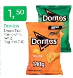 Supermercados Tu Super Doritos - snack tex- mex o chili oferta