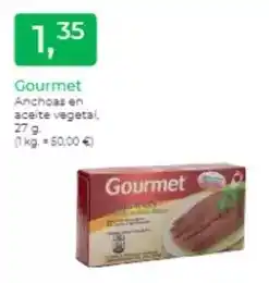 Supermercados Tu Super Gourmet - anchoas en aceite vegetal oferta