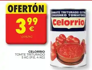 CashDiplo Celorrio - tomate triturado oferta