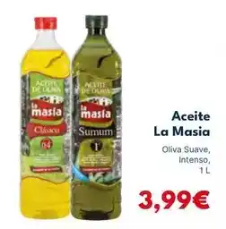 Cash Unide La masía - aceite oferta