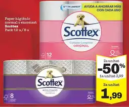 Sorli Scottex - paper higienic normal o enconcat oferta