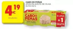 CashDiplo Cabo de peñas - atún en aceite de oliva oferta