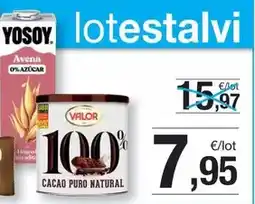 BonpreuEsclat Yosoy - cacao puro natural oferta