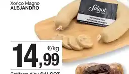 BonpreuEsclat Alejandro - xoriço magno oferta