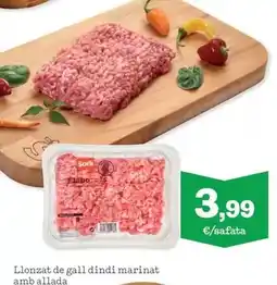 Sorli Llonzat de gall dindi marinat amballada oferta