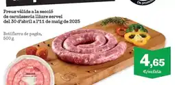 Sorli Botifarra de pagès oferta
