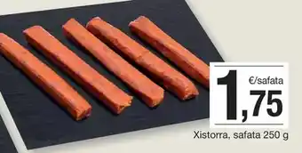BonpreuEsclat Xistorra, safata oferta