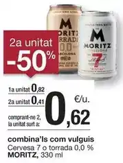 BonpreuEsclat Moritz - cervesa 7 o torrada 0.0 % oferta