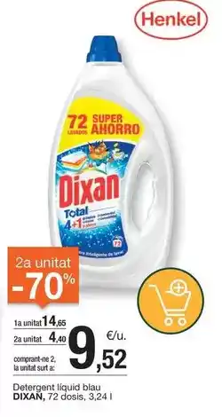BonpreuEsclat Dixan - detergent liquid blau oferta