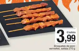 BonpreuEsclat Broquetes de porc vermelles oferta