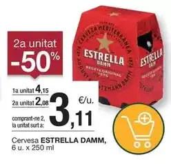 BonpreuEsclat Estrella damm - cervesa oferta