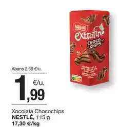 BonpreuEsclat Nestlé - chocochips oferta