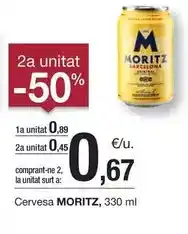 BonpreuEsclat Moritz - cervesa oferta