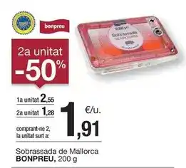 BonpreuEsclat Bonpreu - sobrassada de mallorca oferta