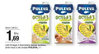 BonpreuEsclat Puleva - llet omega 3 densatoda sense lactosa oferta