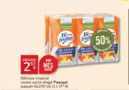 Consum Ara - bifrutas tropical sense sucre afogit oferta