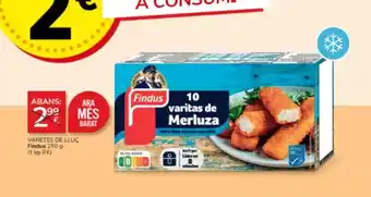 Consum Findus - varitas de bello oferta