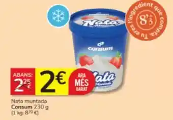 Consum Consum - nata muntada oferta