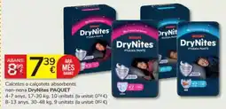 Consum Drynites - calcettes o calçottes absorbents nen-creas oferta
