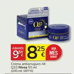 Consum Nivea - crema antiarrugues nit q10 oferta