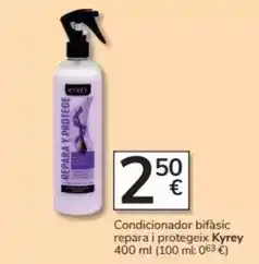 Consum Kyrey - condicionador bifàsic repara i protegeix oferta