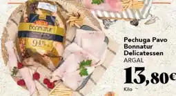 Gadis Argal - pechuga pavo bonnatur delicatessen oferta