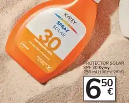 Consum Kyrey - protector solar spf 30 oferta