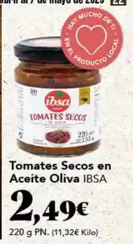 Gadis Ibsa - tomates secos en aceite oliva oferta