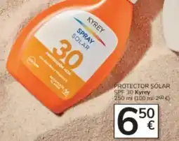 Consum Kyrey - protector solar spf 30 oferta