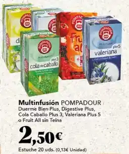 Gadis Pompadour - multinfusión oferta